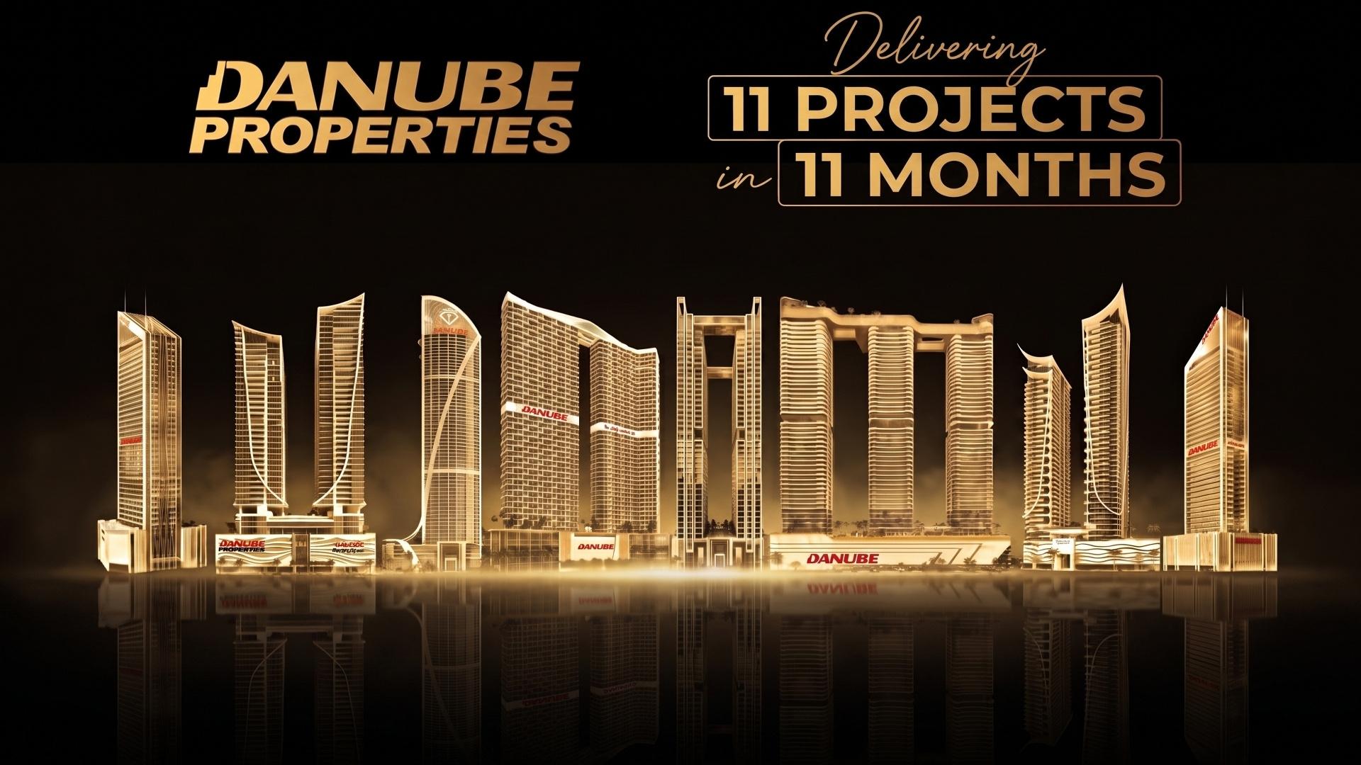 Danube Properties to Deliver 11 Projects in 11 Months: A Landmark Handover Milestone in Dubai