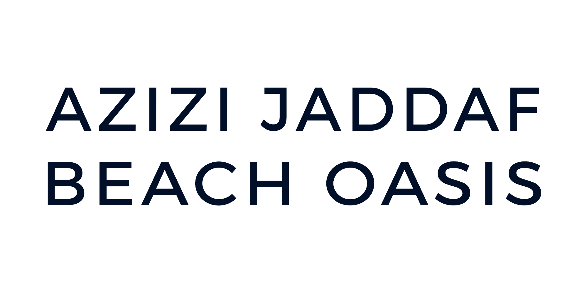 Azizi Jaddaf Beach Oasis